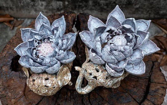 Céramique Céleste - The Guardian Bloom Pair