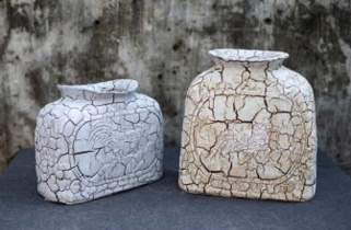 Céramique Céleste - The Glyphic Echo Vessels